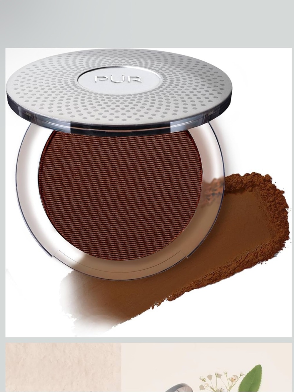 PÜR MINERALS 4-in-1 Pressed Mineral Makeup Powder Foundation with SPF 15